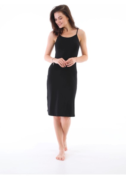 Freshness 3165 Kadın Modal Askılı Jüpon Kombinezon