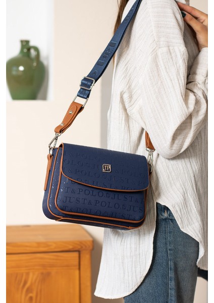 Yeni Sezon Kolon Askılı 4 Bölmeli Kadın Omuz Çantası 21X16CM PBU2174