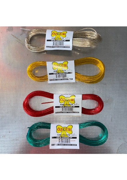 Çamaşır Ipi Telli Pvc Kaplamalı Yeşil ST00315, One Size