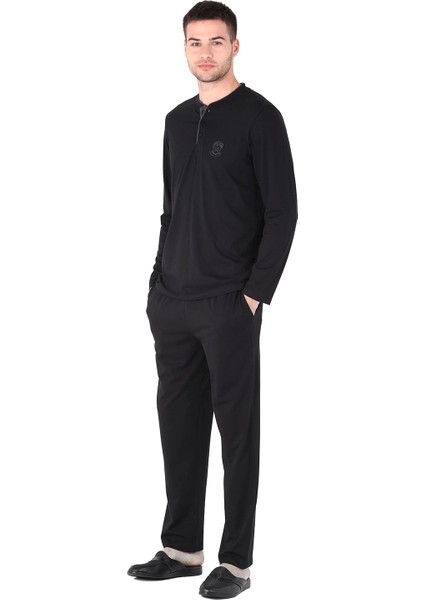 D's Damat 221001 Uzun Kol Pijama Takımı