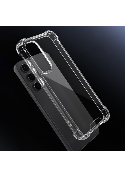 Galaxy S24 Fe Uyumlu Kılıf Zore Nitro Anti Shock Silikon-Şeffaf modelleri