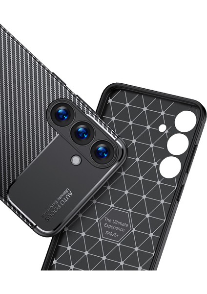Galaxy S25 Uyumlu Kılıf Zore Negro Silikon Kapak-Siyah
