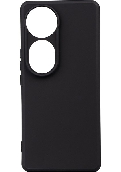 Vivo V40 5g Uyumlu Kılıf Zore Biye Silikon-Siyah