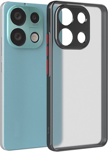 Xiaomi Redmi Note 13 4g Uyumlu Kılıf Zore Hux Kapak-Siyah fiyatları