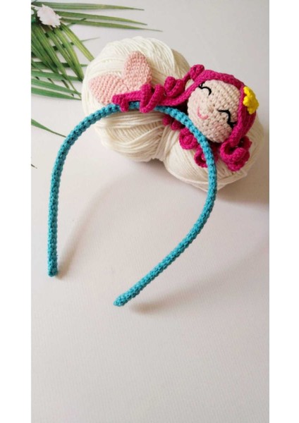 Deniz Kızı Amigurumi El Emeği Cotton Handmade Taç