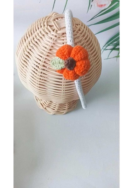 Balkabağı Model Her Yaş Için Uygun Handmade Taç