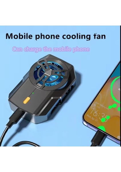 Cep Telefonu Soğutucu, Rgb Telefon Soğutma Fanı Taşınabilir Hafif Cep Telefonu Soğutma Fanı, Şarjlı modelleri