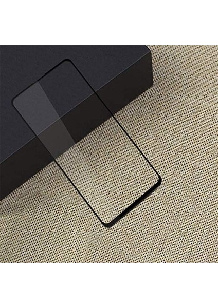 Xiaomi Mi 9t Tam Kaplayan Temperli Cam Ekran Koruyucu Siyah