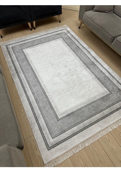 dijital Baskı Yıkanabilir Kaymaz Taban Halı Ince Yazlık Dekoratif Salon ve Oturma Odası Halısı