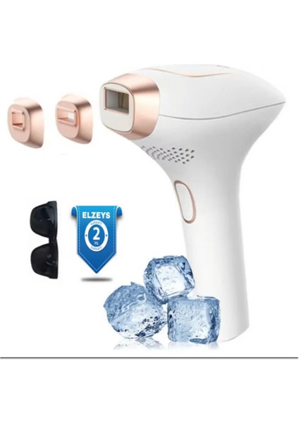 Ipl Lazer Epilasyon Aleti + Yüz Temizleme Başlığı