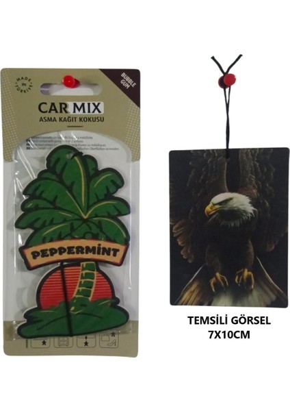 Dekoratif Asma Kağıt Koku Oto Ev Kokusu Kağıt Koku Buble Gum Kokulu 1 Adet