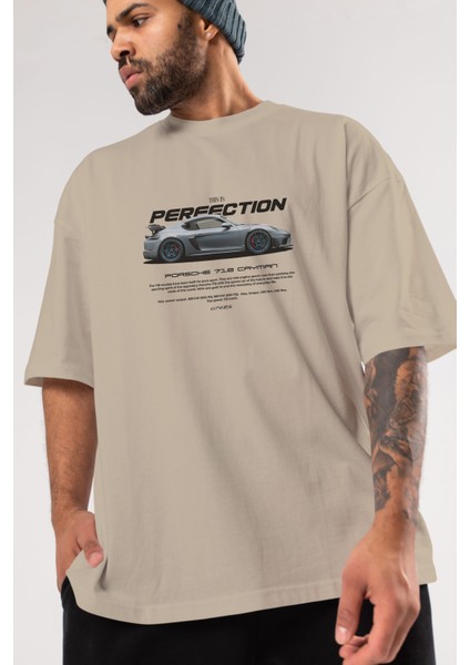 Thıs Is Perfectıon Ön Baskılı Oversize T-Shirt Erkek Kadın Unisex Pamuk Bisiklet Yaka Tişort modelleri
