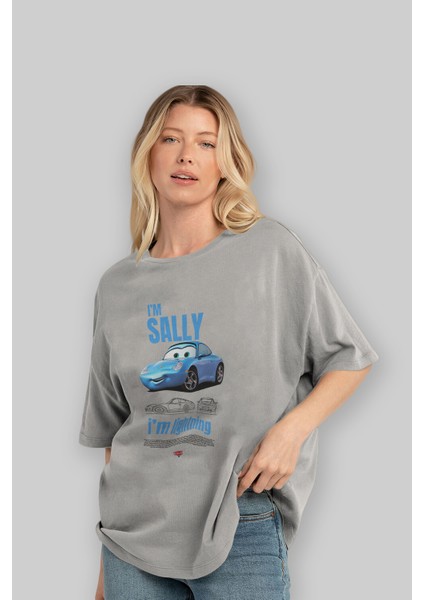 I Am Sally , I Am Lightning Ön Baskılı Oversize T-Shirt Erkek Kadın Unisex Pamuk Bisiklet Yaka Tişort fırsatları