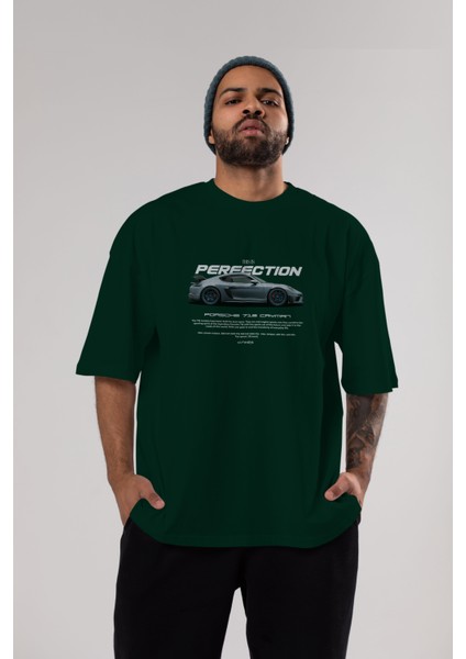 Thıs Is Perfectıon Ön Baskılı Oversize T-Shirt Erkek Kadın Unisex Pamuk Bisiklet Yaka Tişort indirimleri