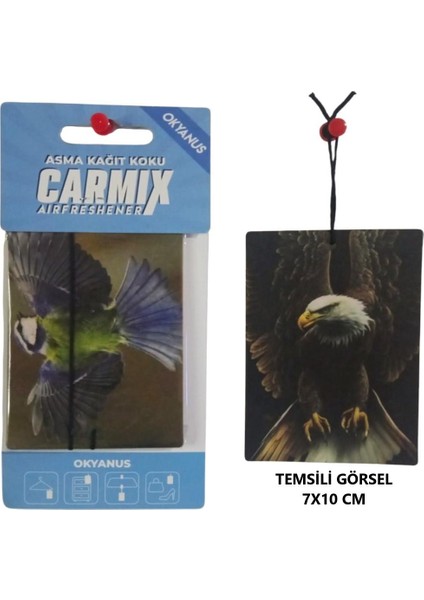 Dekoratif Asma Kağıt Koku Oto Ev Kokusu Kağıt Koku Okyanus Kokulu 1 Adet