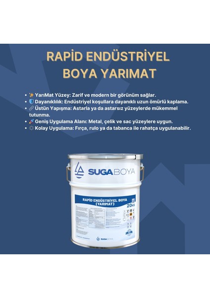 Rapid Endüstriyel Boya Yarımat