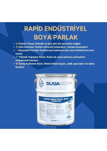 Rapid Endüstriyel Boya Parlak fiyatları
