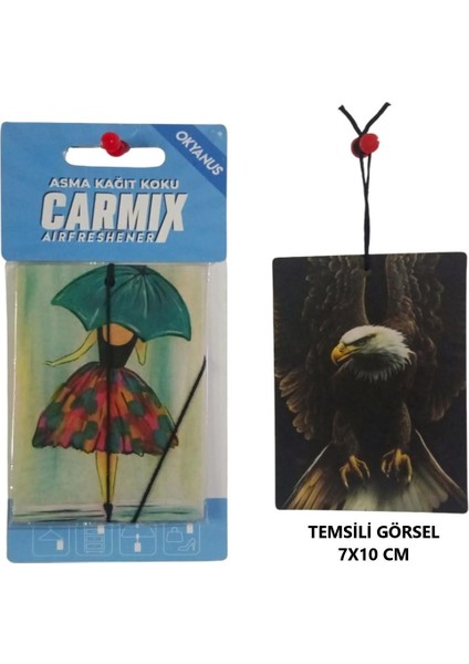 Dekoratif Asma Kağıt Koku Oto Ev Kokusu Kağıt Koku Okyanus Kokulu 1 Adet