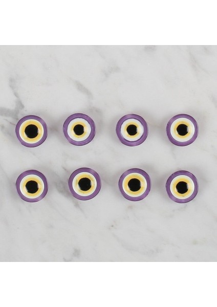 Crafts Mor 8 Li Nazar Boncuğu Düğme - 169 fırsatları