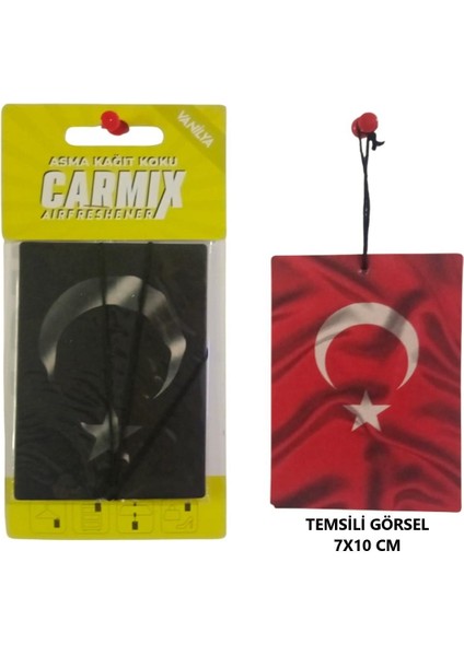 Dekoratif Asma Kağıt Koku Oto Ev Kokusu Kağıt Koku Vanilya Kokulu 1 Adet