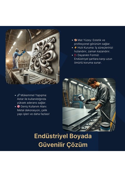 Rapid Endüstriyel Boya Mat