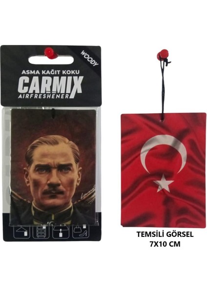 Dekoratif Asma Kağıt Koku Oto Ev Kokusu Kağıt Koku Woody Kokulu 1 Adet