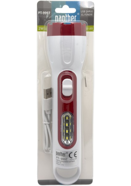USB Şarjlı El Feneri PT-9997 fırsatları