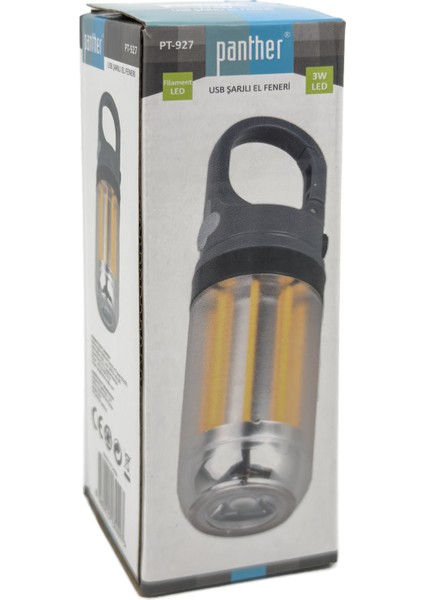 USB Şarjlı El Feneri PT-927 modelleri