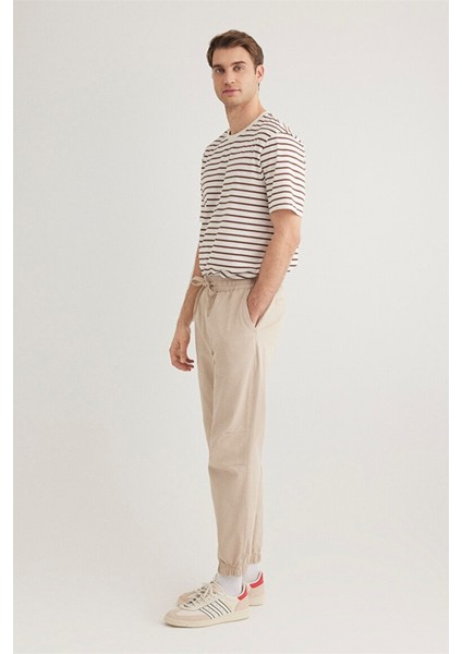 Beli Lastikli Bej Jogger Pantolon 000169-70004 fiyatları