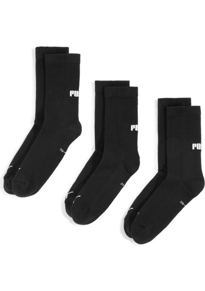 Unisex Crew Çorap 3'lü Paket