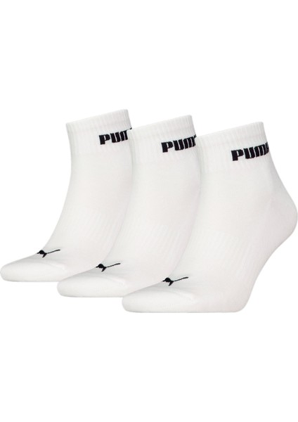 Unisex Quarter Çorap 3'lü Paket