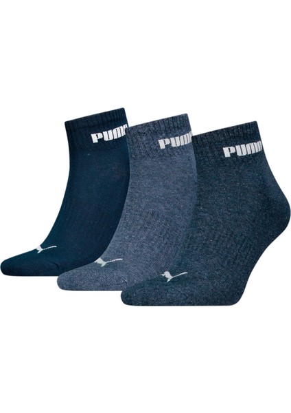 Unisex Quarter Çorap 3'lü Paket