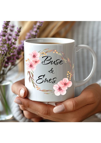 Kişiye Özel Söz Nişan Özel Gün Için Seramik Kupa Mug