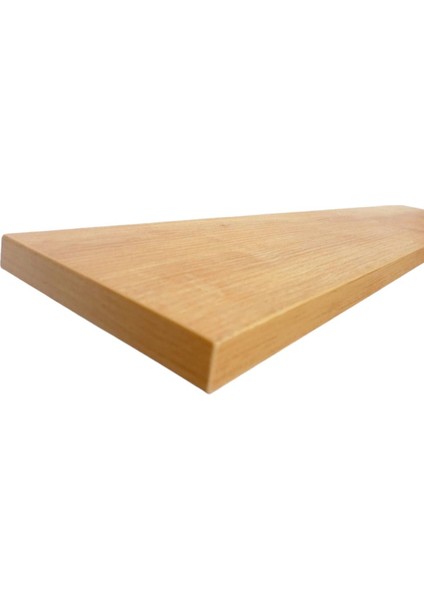 yankı- byeg 30 cm 3lü Safir Meşe Mdf Uçan Duvar Rafı Gizli Bağlantı