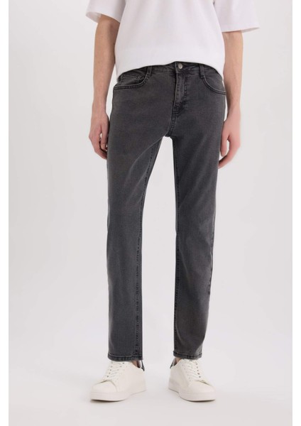 Sergio Regular Fit Normal Kalıp Normal Bel Boru Paça Jean Pantolon D9827AX25SP