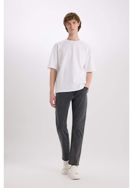 Sergio Regular Fit Normal Kalıp Normal Bel Boru Paça Jean Pantolon D9827AX25SP