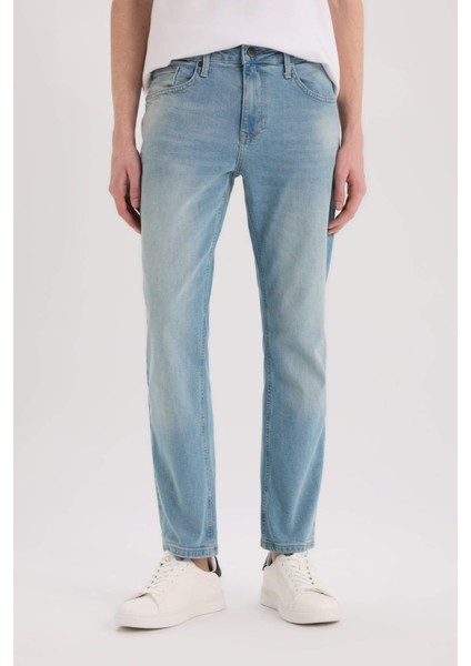 Sergio Regular Fit Normal Kalıp Normal Bel Boru Paça Jean Pantolon E5414AX25SP