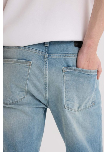 Sergio Regular Fit Normal Kalıp Normal Bel Boru Paça Jean Pantolon E5414AX25SP