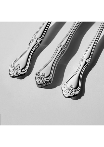 Lalezar Saten 12 Kişilik 72 Parça Kutulu Çatal Kaşık Bıçak Takımı modelleri