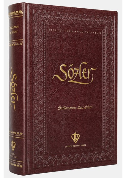 Risale-I Nur - Sözler Diyanet Yayınları Büyük Boy Ciltli Bediüzzaman Said Nursi