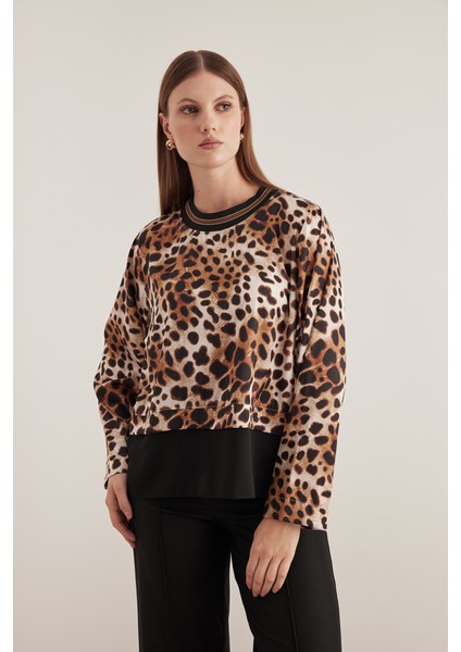 Garniliı Leopar Bluz