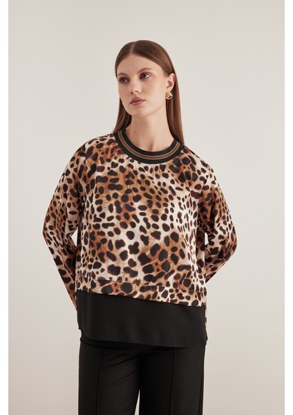 Garniliı Leopar Bluz fiyatları