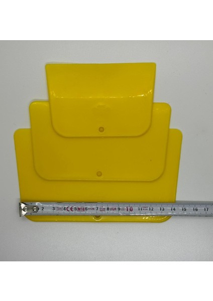 3lü Set Plastik Spatula Pasta Sıvama Hamur Kesici ve Kazıyıcı Pasta Şekillendirici modelleri