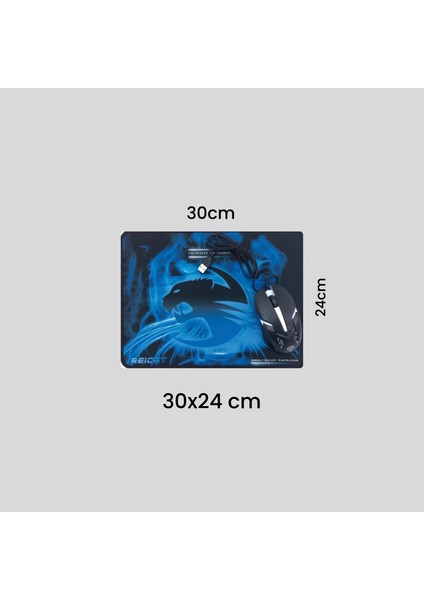 Gaming Mouse + Gaming Mousepad Set, Rgb Gaming Mouse, Gaming Mousepad, Oyuncu Mouse Set