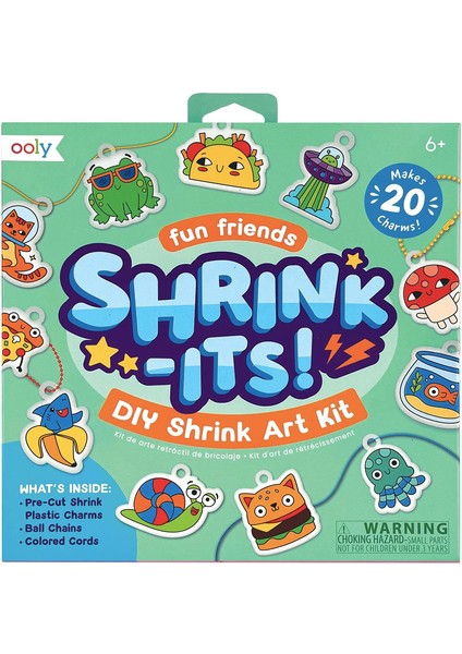 Ooly Shrink-Its! Bileklik Seti - Fun Friends