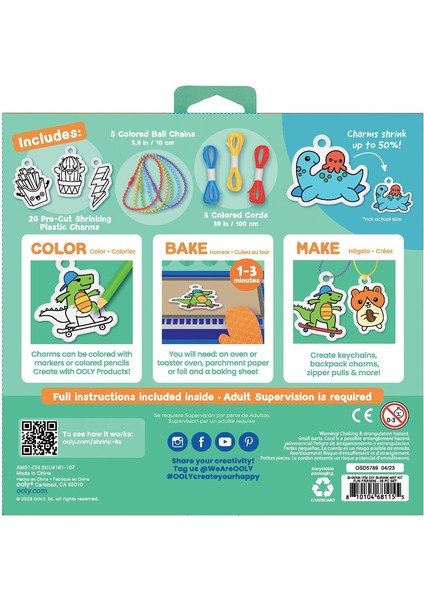 Ooly Shrink-Its! Bileklik Seti - Fun Friends fiyatları