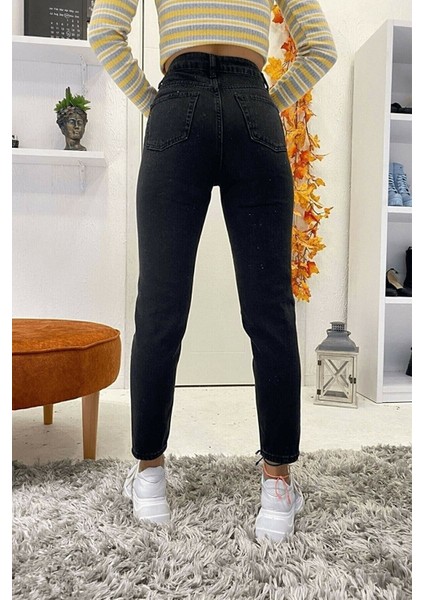Authentic Mom Style - Geleneksel Dokuma Jean