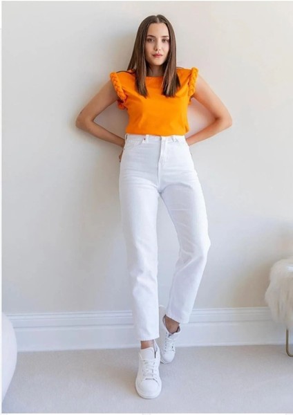 Timeless Mom Fit - Yüksek Belli Rahat Jean