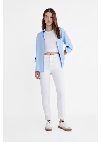 Urban Casual Mom Denim - Günlük Şık Jean