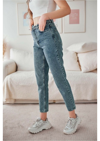 Timeless Mom Fit - Yüksek Belli Rahat Jean modelleri